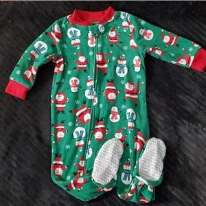 Christmas Footie pjs